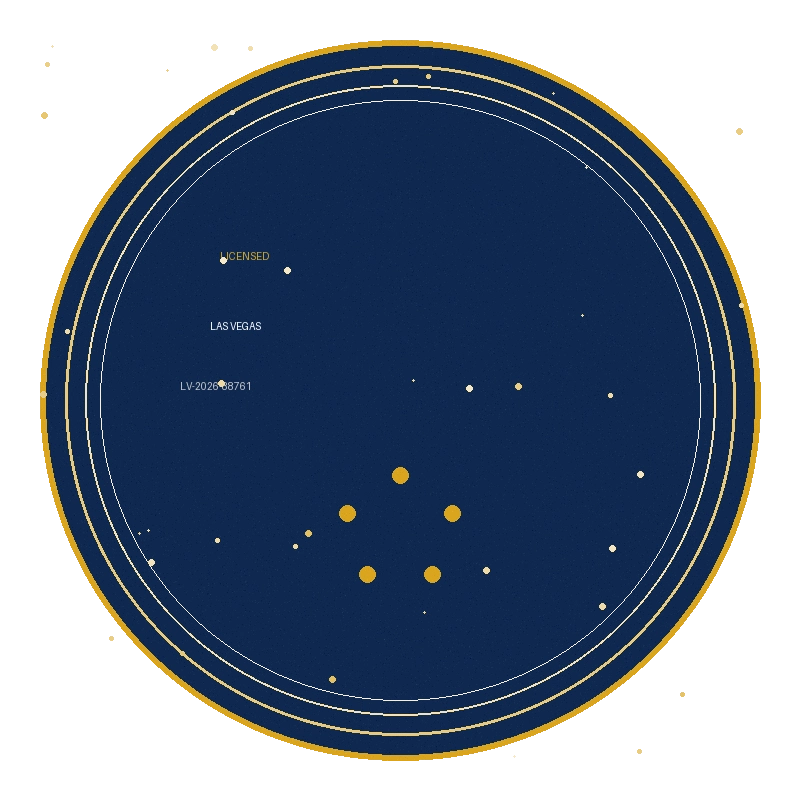 拉斯维加斯博彩监管牌照徽章